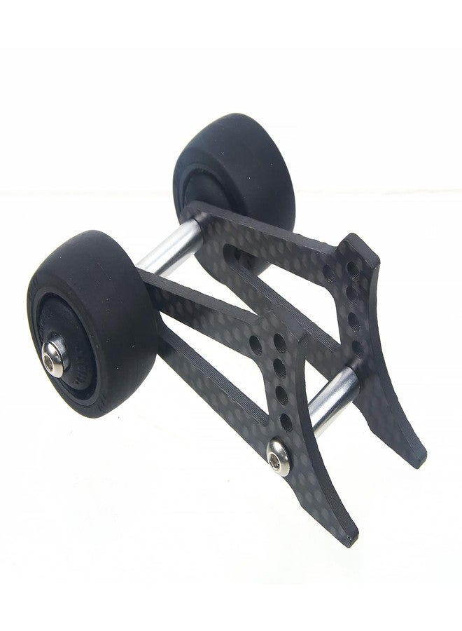 TOOMOD CW-01 Carbon Fiber Adjustable Head Up Double Wheelie Bar Kit for Tamiya RC Car Lunch Box Grsshopper Hornet Midnight Pumpkin Chassis Upgrades Parts - Image 4